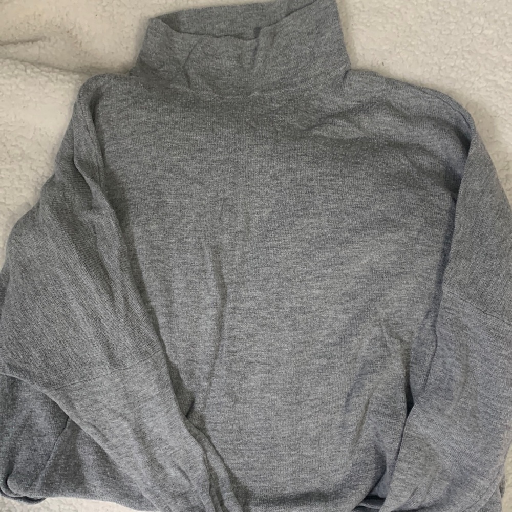Grey TurtleNeck Sweater